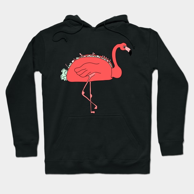 flamingo tacos Hoodie by B0red